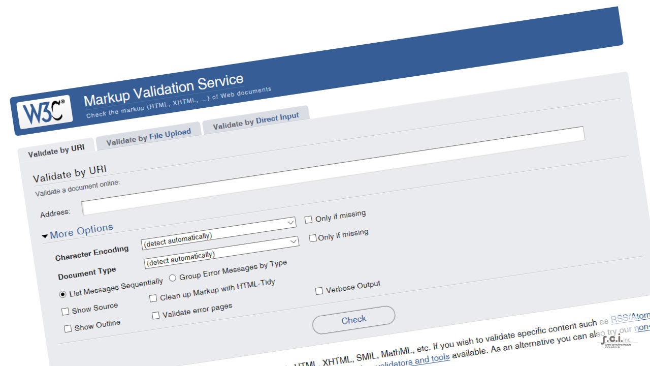 学校ホームページのエラーをかんたんチェック！ – 株式会社SCI
