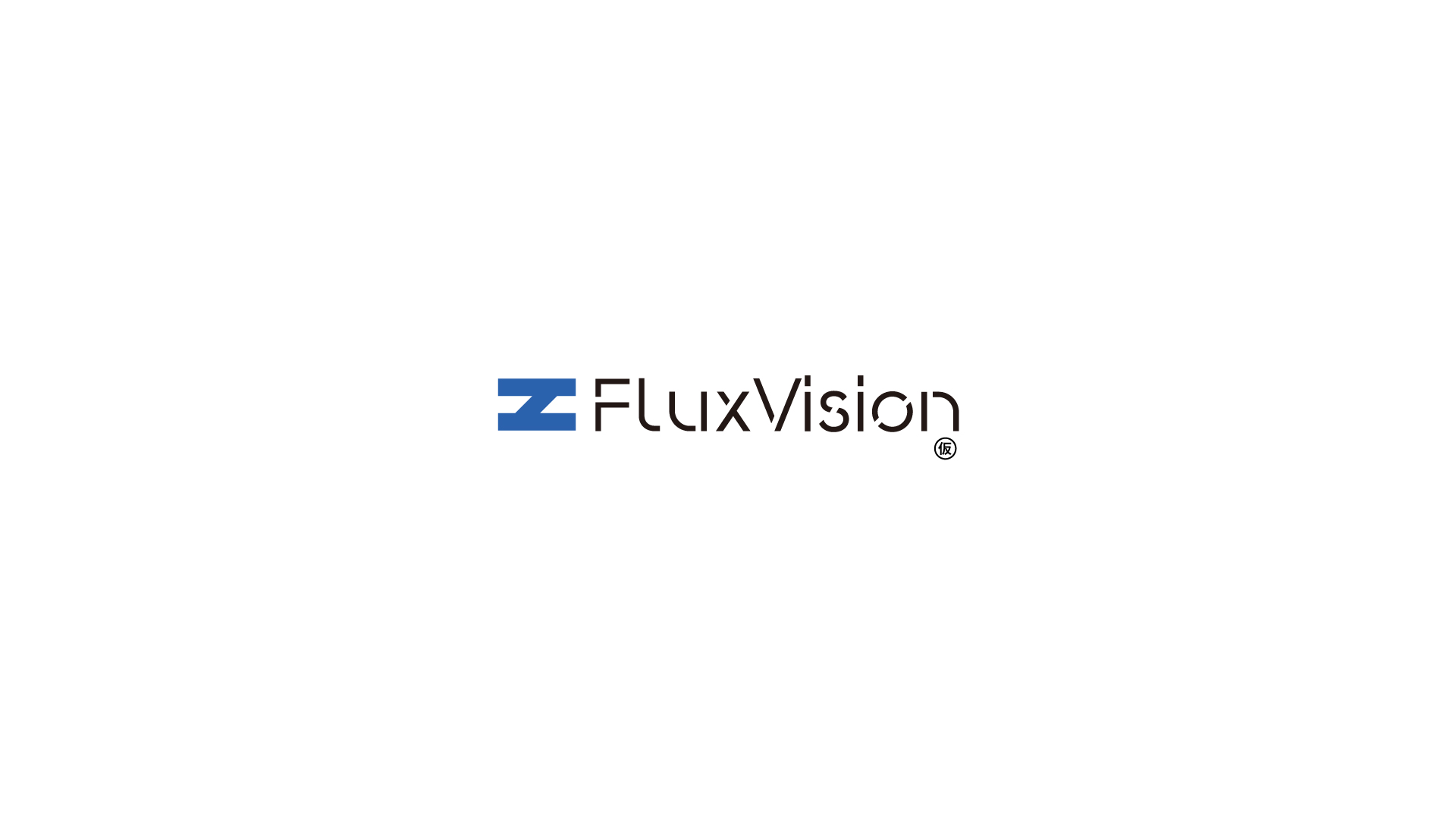 fluxvision 仮ロゴ